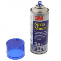 3M SPRAY MOUNT YAPIŞTIRICI MAVİ KAPAK 400ml 3M-7874