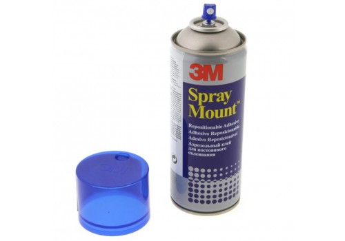 3M SPRAY MOUNT YAPIŞTIRICI MAVİ KAPAK 400ml 3M-7874