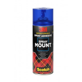 3M SPRAY MOUNT YAPIŞTIRICI MAVİ KAPAK 400ml 3M-7874