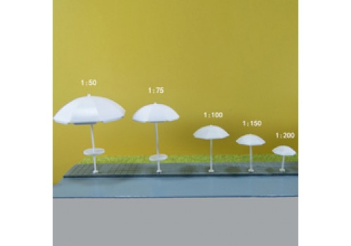 ŞEMSİYE PLASTİK 1/150 ÖLÇEK A CLASS 