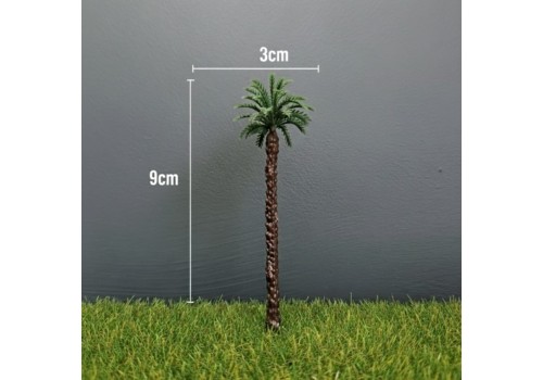 AĞAÇ PALMİYE PLASTİK YEŞİL 9CM Y0001